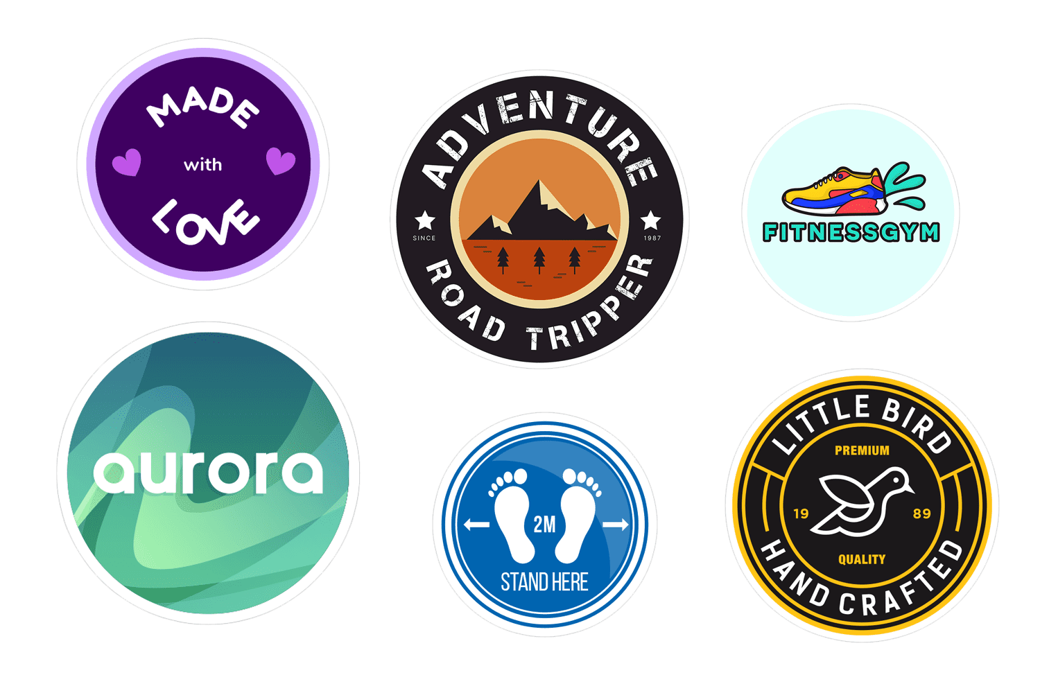 Sticker One Design Customized Stickers – Graphipack
