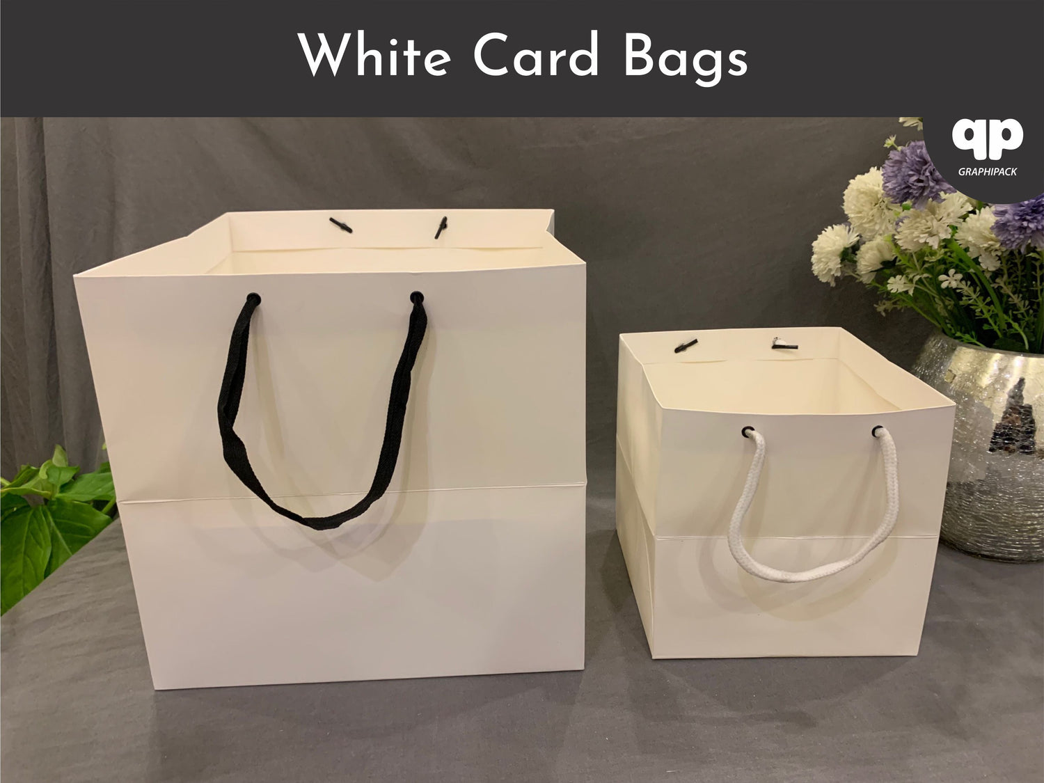 White Card Bags