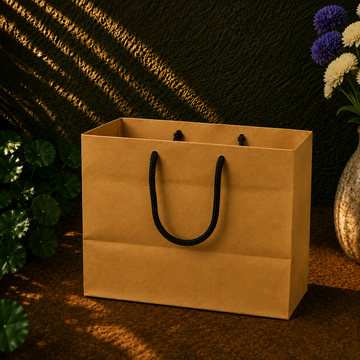 Paper Bags 10.5"x11"x10.5" (with Strings)