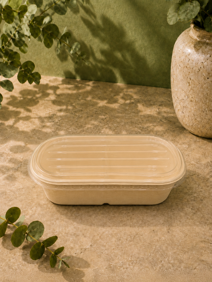 1000 ml box with transparent lids: