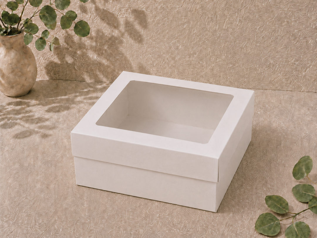 Cake Box 10"x10"x4.5" - with Window