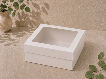 Cake Box 10"x10"x4.5" - with Window