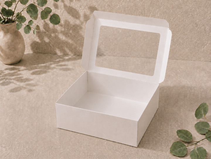 Cake Box 10"x10"x4.5" - with Window