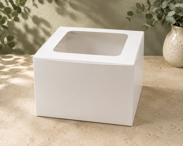 Cake Box 10"x10"x7.5" - with Window