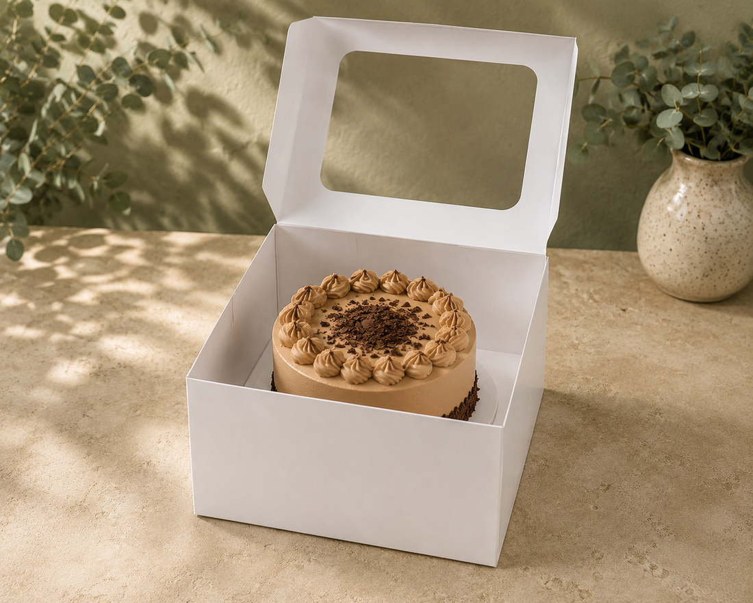 Cake Box 10"x10"x7.5" - with Window