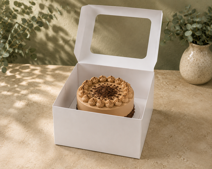 Cake Box 10"x10"x7.5" - with Window