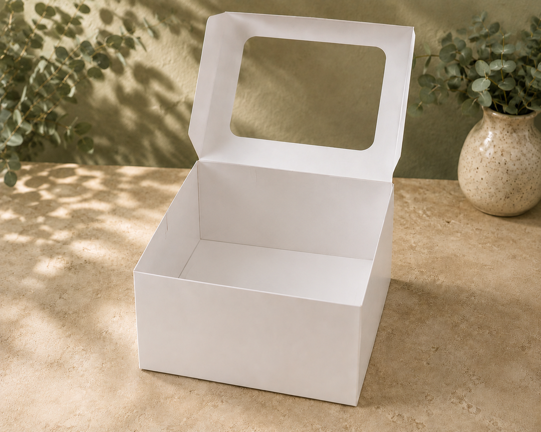 Cake Box 10"x10"x7.5" - with Window