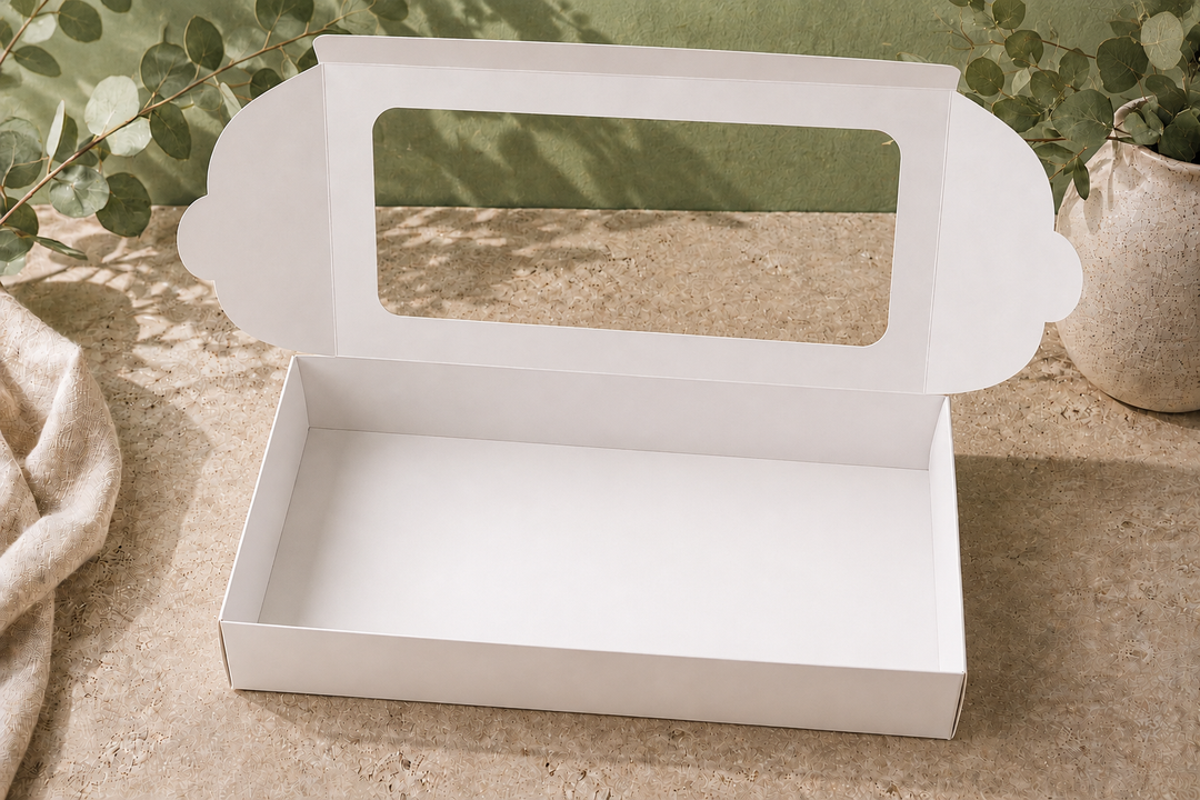 Brownie &amp; Donut Box - 11"x7.5"x2" with Window