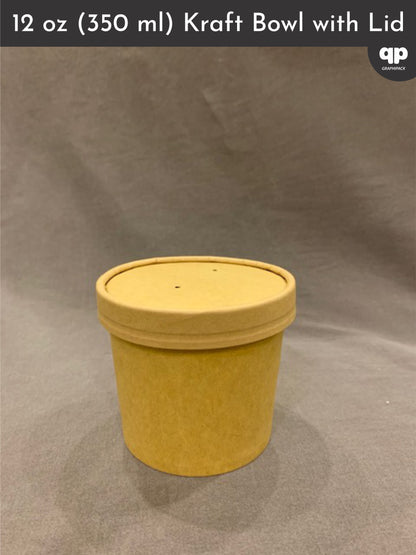 12 oz (350 ML) Kraft Bowl