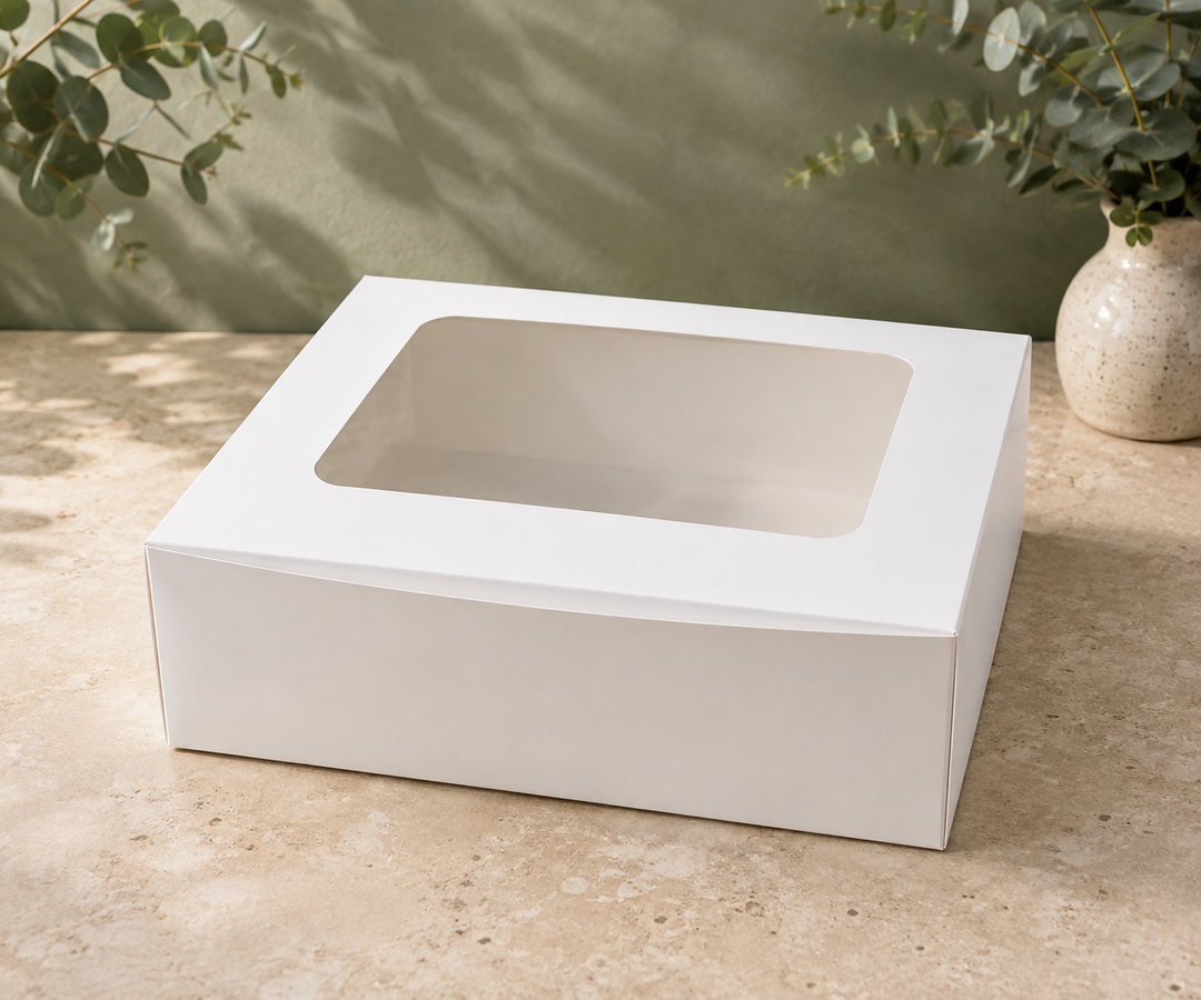 Cake Box 12"x10"x4"- With Window