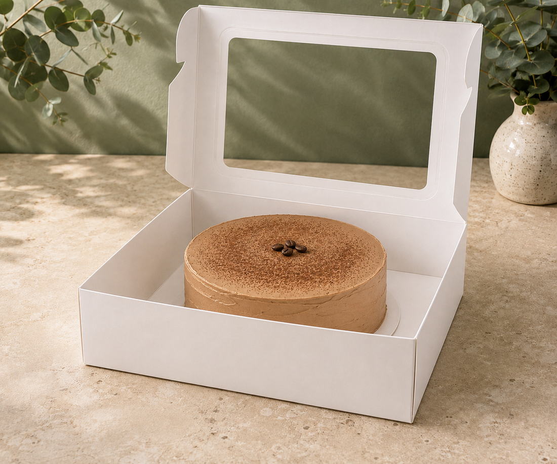 Cake Box 12"x10"x4"- With Window