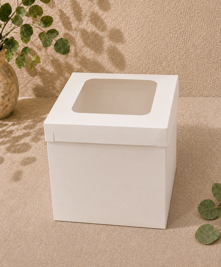 Cake Box 12"x12"x12" - with Window