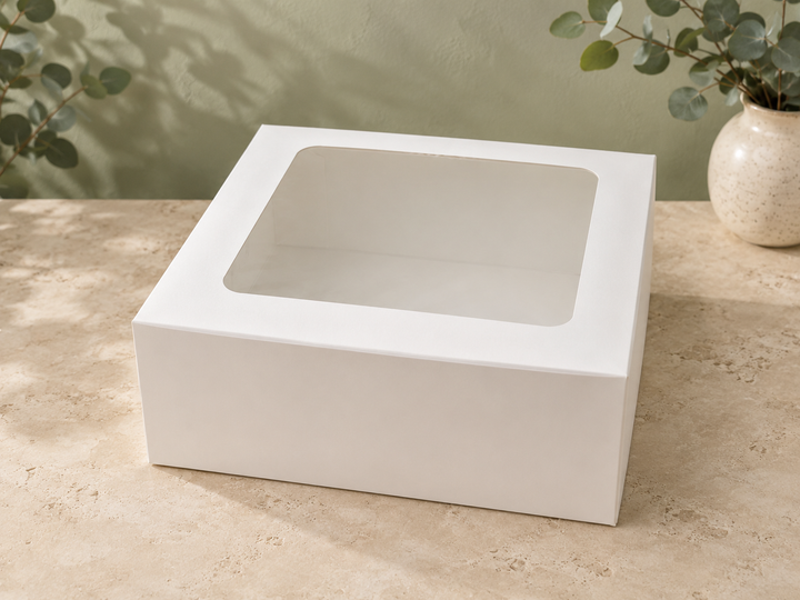 Cake Box 12"x12"x5" - with Window
