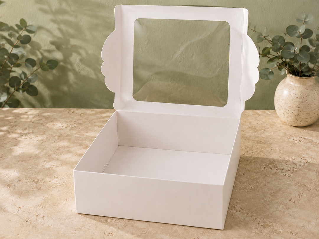 Cake Box 12"x12"x5" - with Window