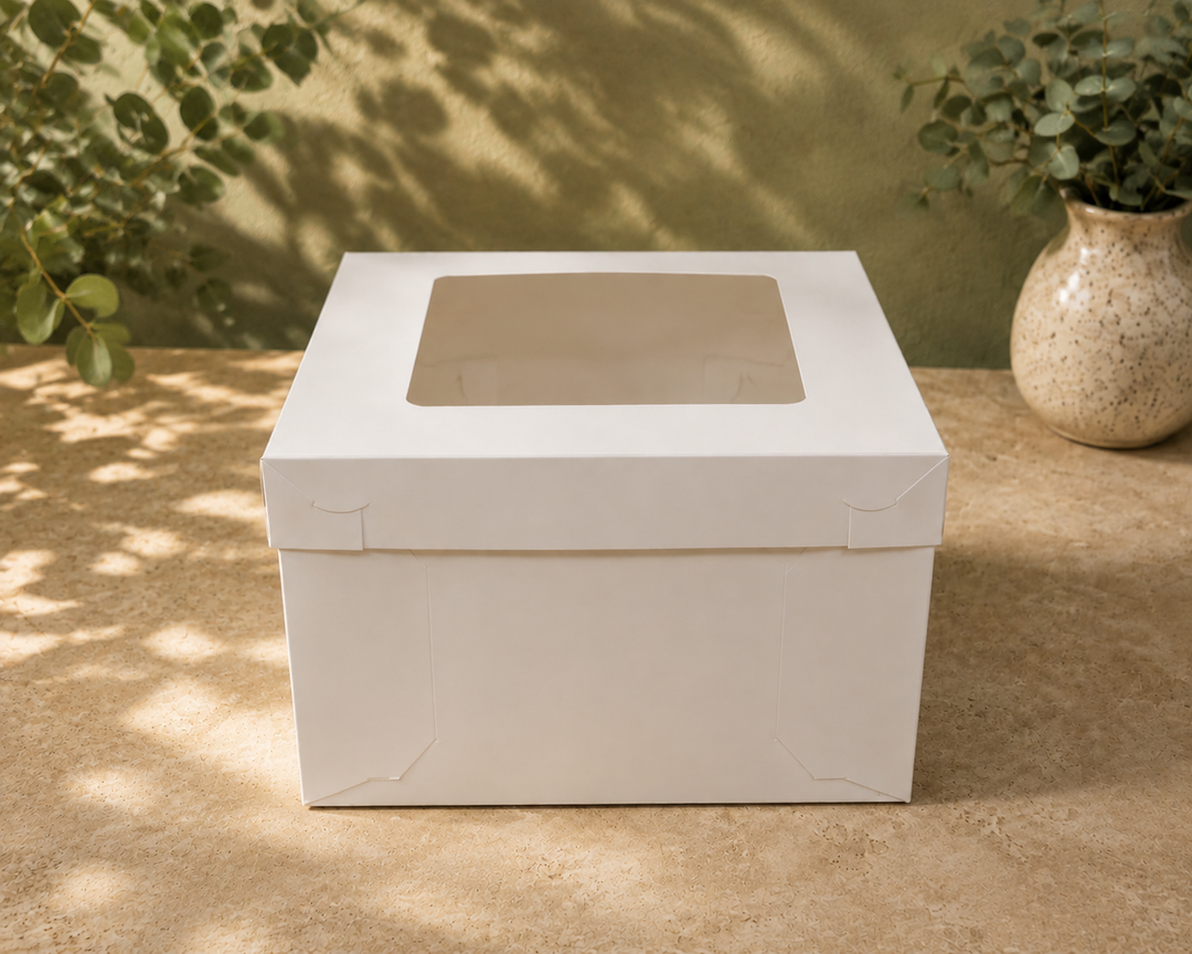 Cake Box 12"x12"x7.5" - with Window