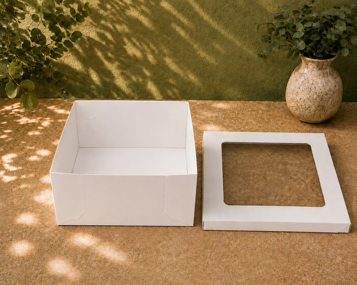 Cake Box 12"x12"x7.5" - with Window