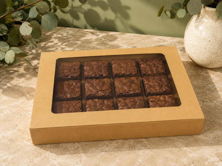 12x9x2 Inch Kraft Card Box