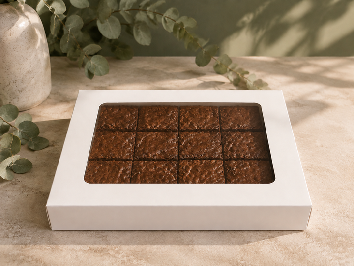 12x9x2 Inch White Card Box