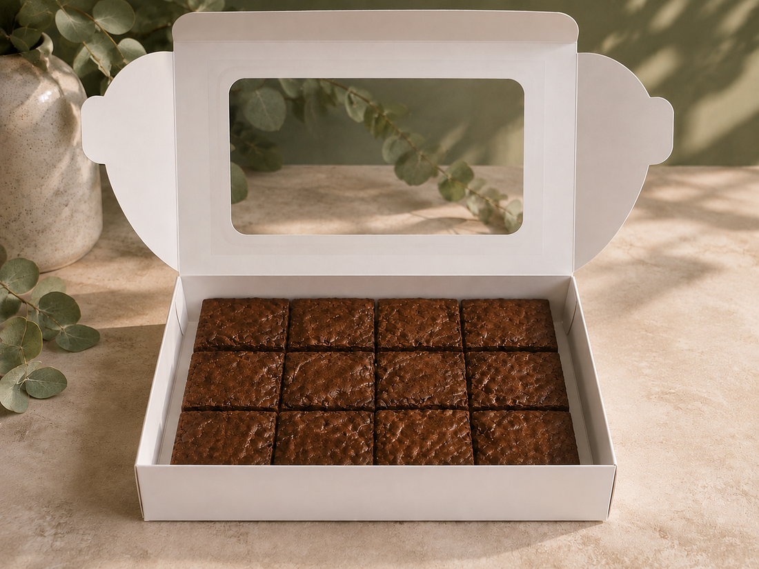 12x9x2 Inch White Card Box