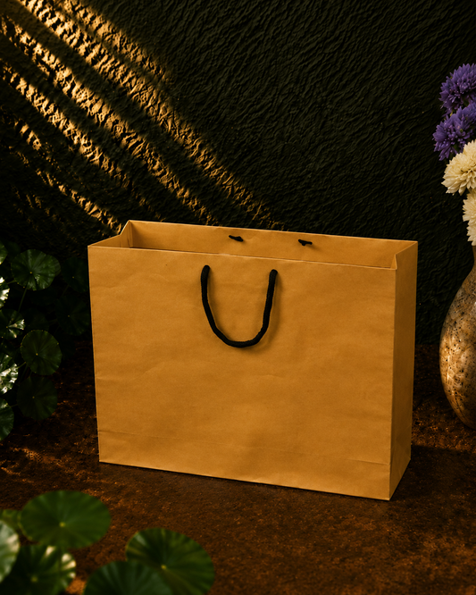 Paper Bags 17"x13"x4.5" (with Strings)