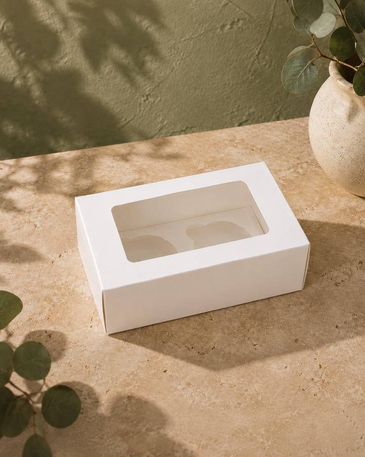 2 Cupcake Box - with Window
