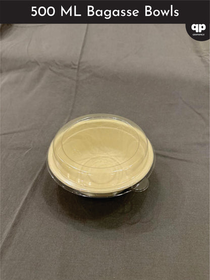500 ml bowl with a transparent lid