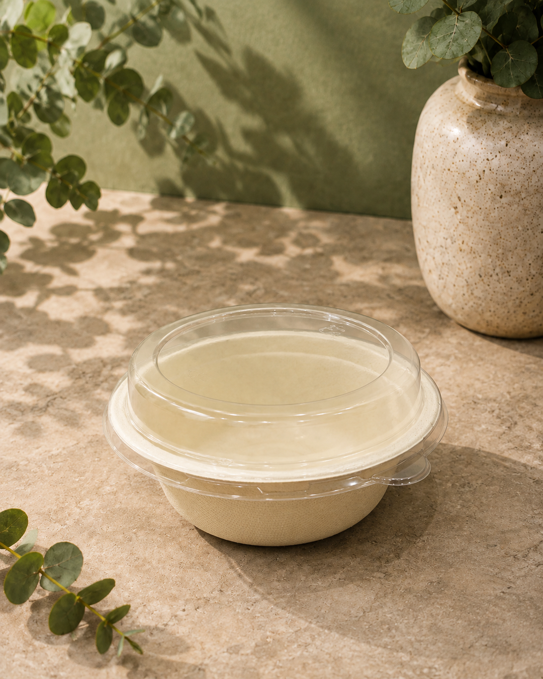 500 ml bowl with a transparent lid