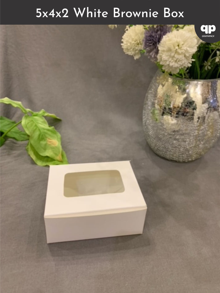5x4x2 Inch White Card Box – Graphipack