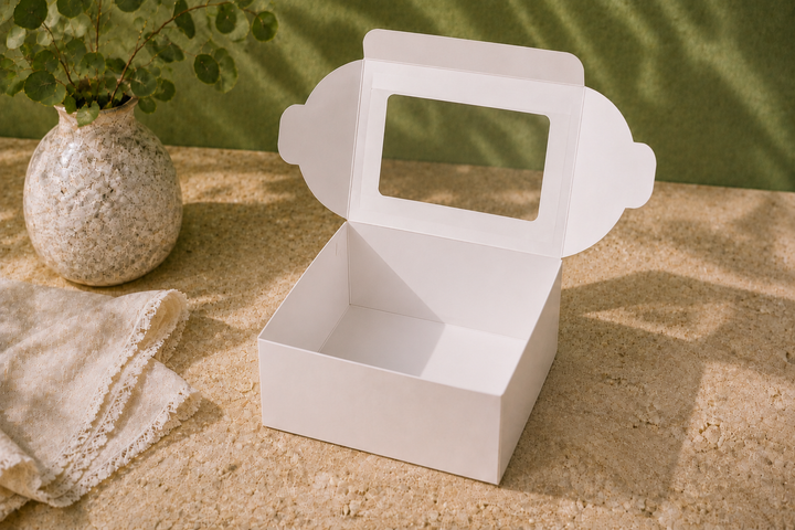 Brownie &amp; Donut Box - 7"x4"x4" with Window