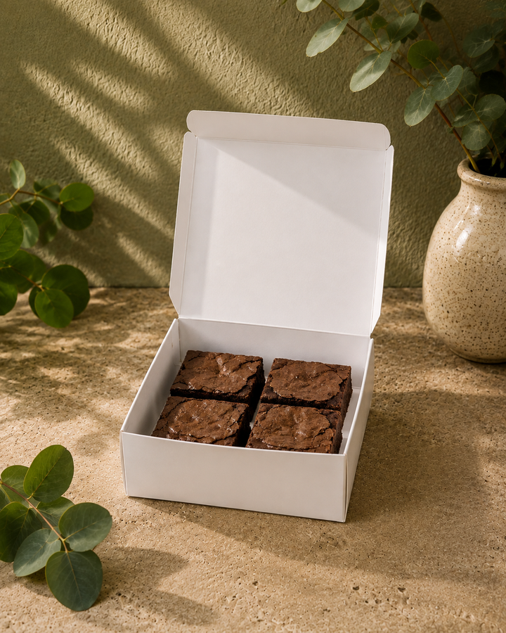 Brownie &amp; Donut Box - 7"x7"x3"