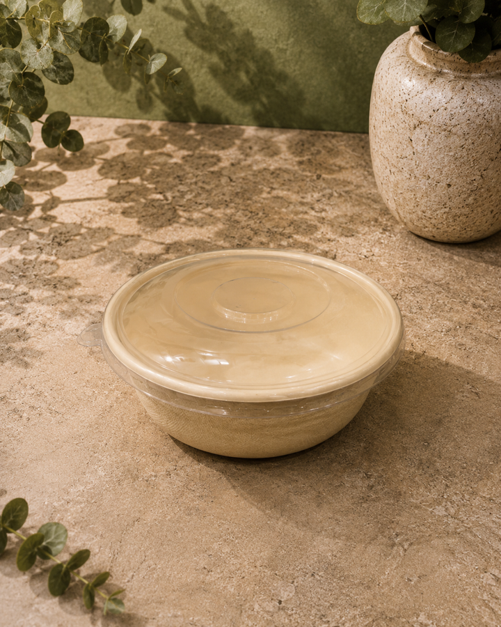 850 ml bowl with a transparent lid: