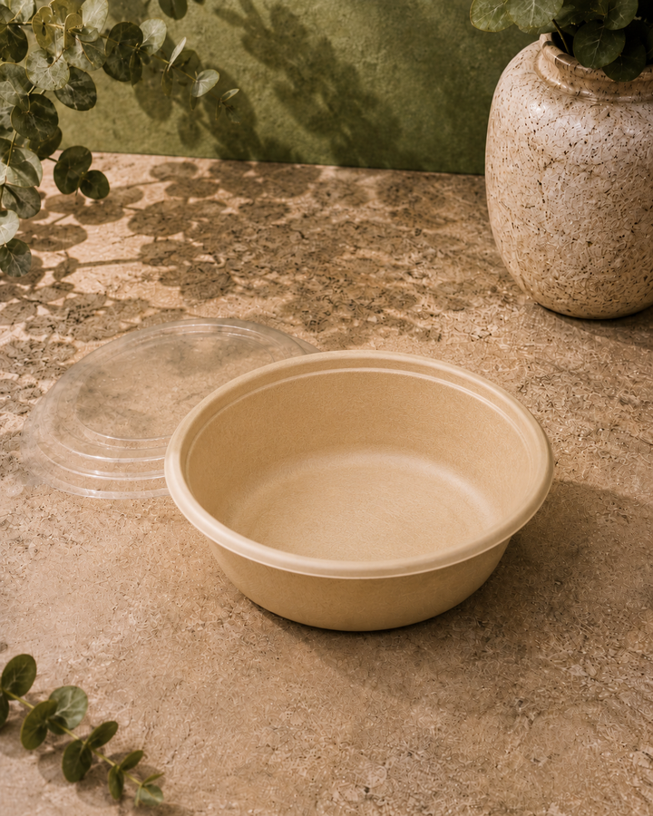 850 ml bowl with a transparent lid: