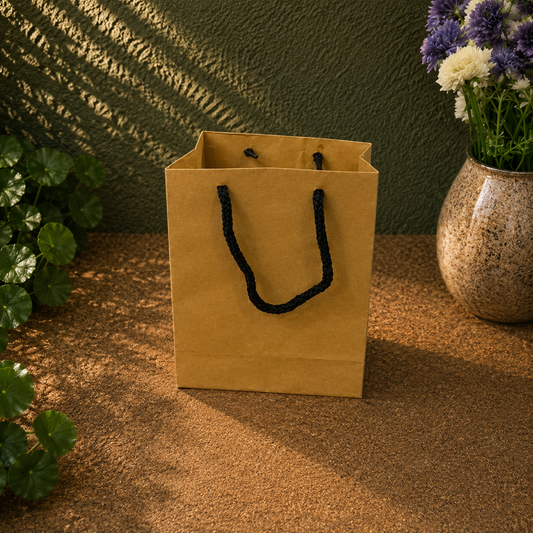 Paper Bags 6"x8"x3" (with Strings)