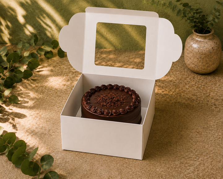 Cake Box 8"x8"x5" - with Window