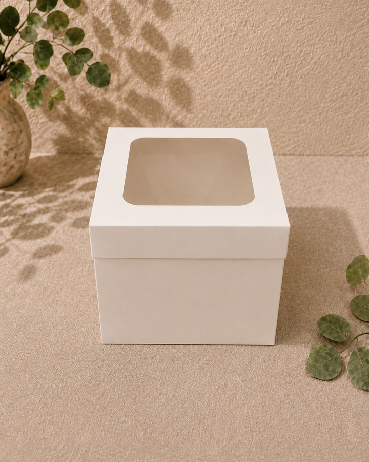 Cake Box 8"x8"x8" - with Window