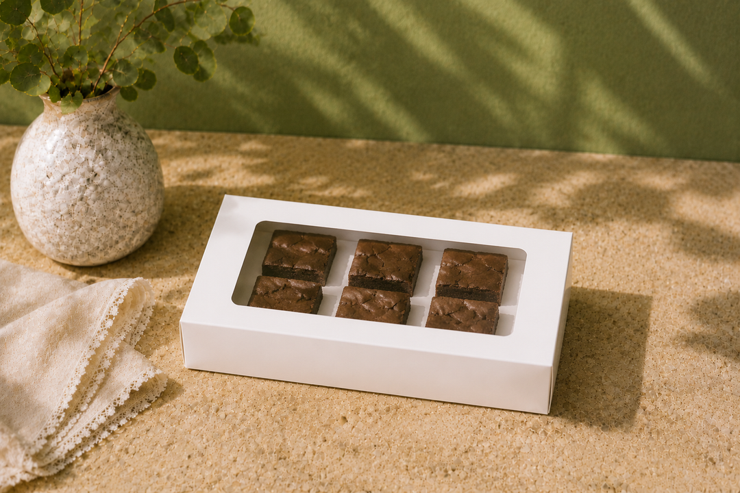 9x4x2 Inch White Card Box
