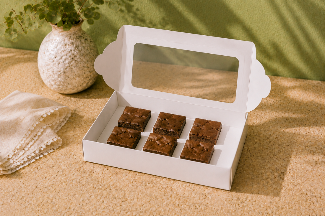 9x4x2 Inch White Card Box