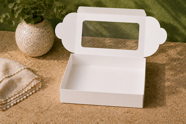 Brownie &amp; Donut Box - 9"x6"x2" with Window