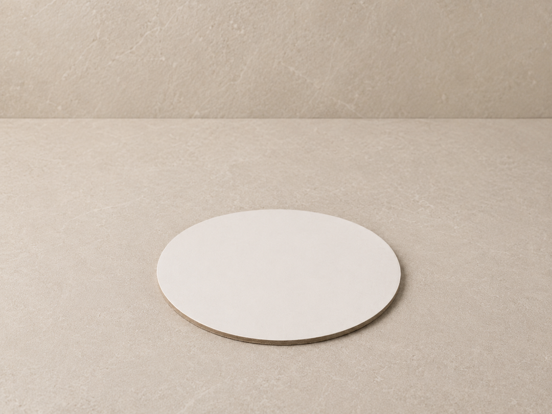 White Cake Boards - 6” Round