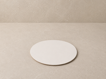 White Cake Boards - 6” Round