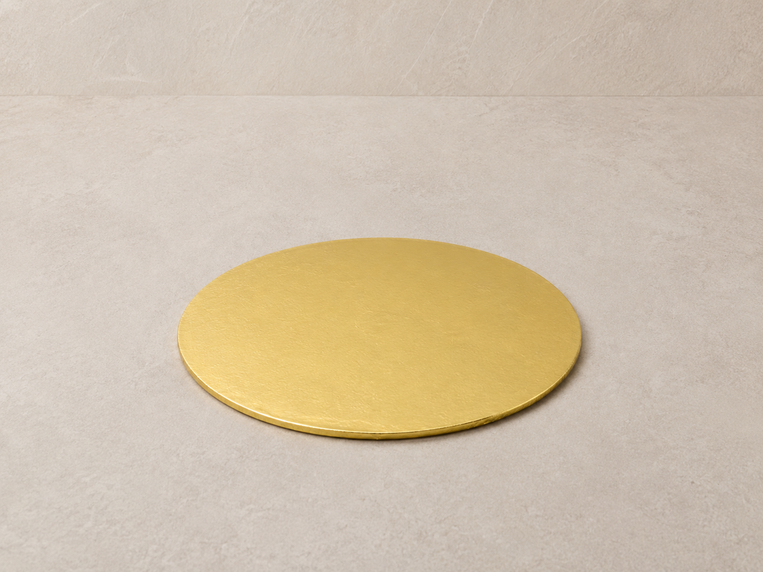 Golden Cake Board - 6”