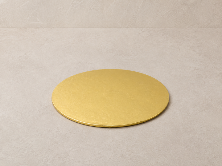 Golden Cake Board - 6”