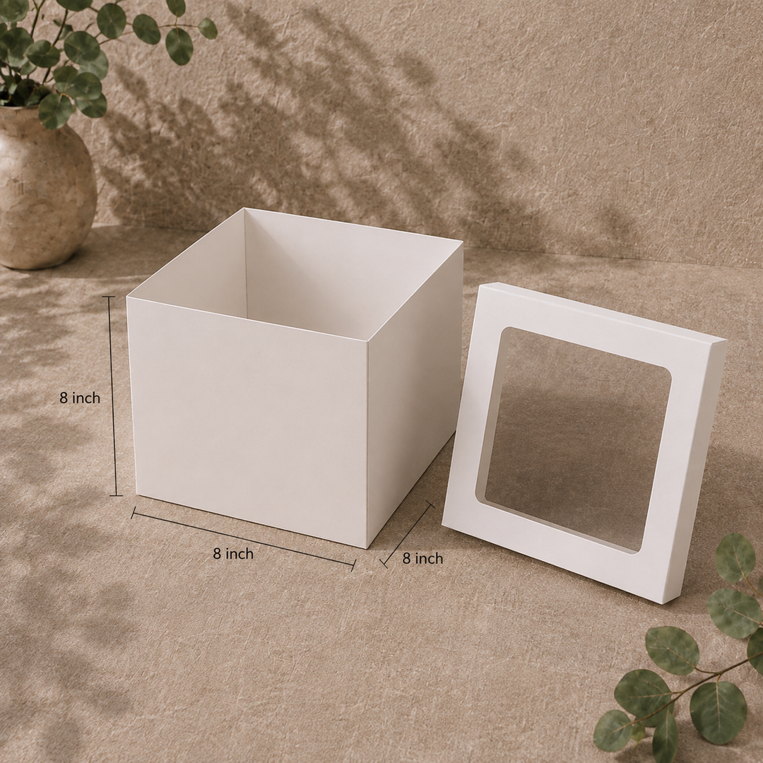 Cake Box 8"x8"x8" - with Window