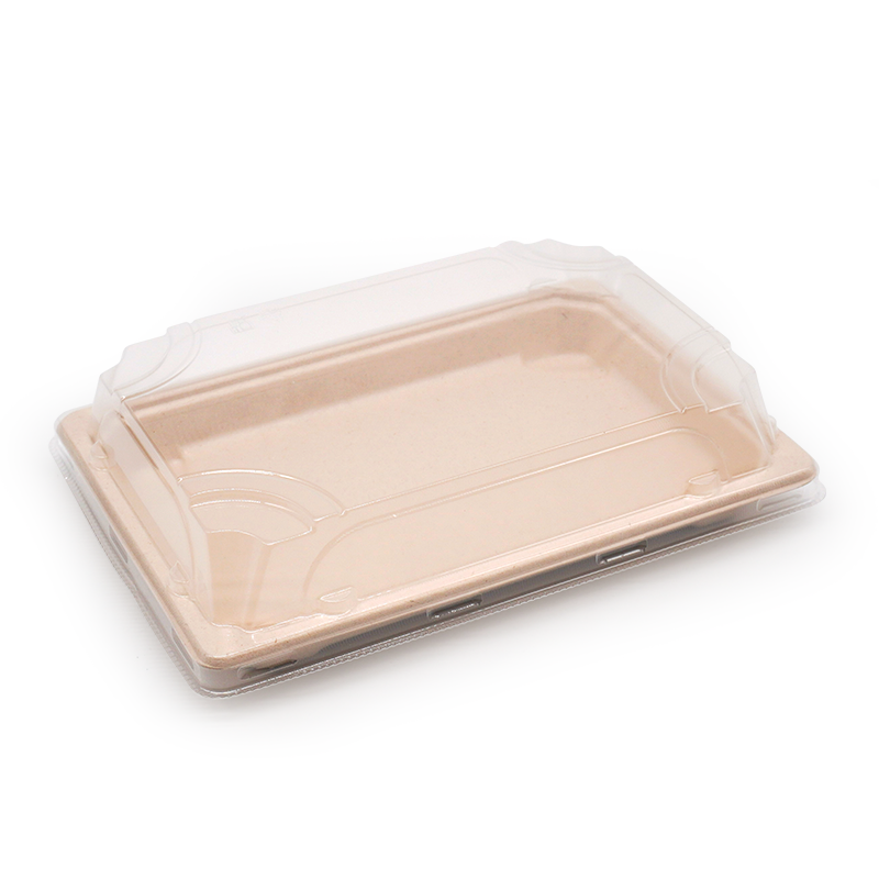 Bagasse Sushi Tray (8.5x3.5x1.75)