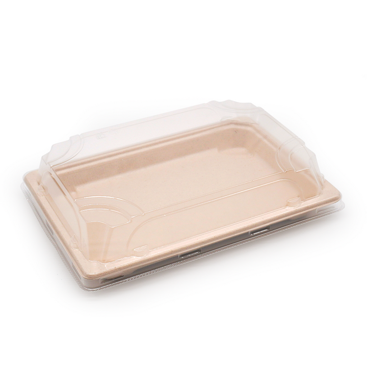 Bagasse Sushi Tray (8.5x3.5x1.75)