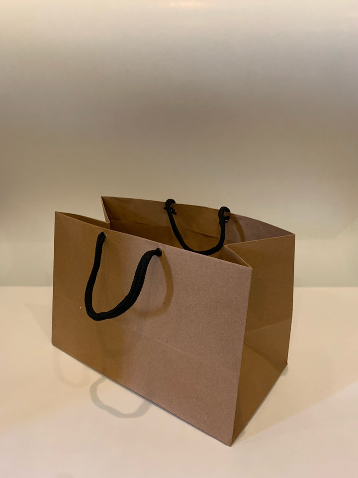 Kraft Paper bags- 11x6x7.5 with strings