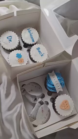 4 Cupcake Box - with Window