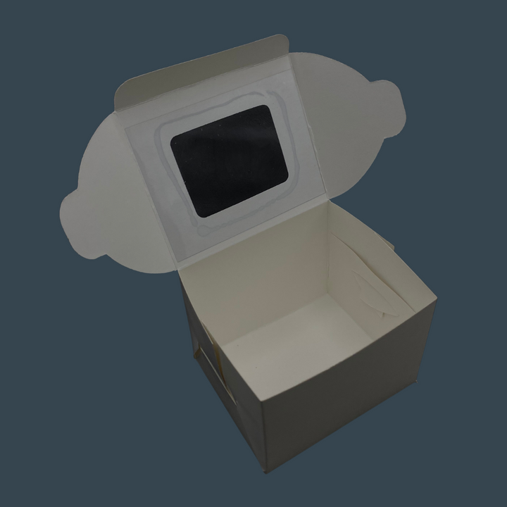Brownie &amp; Donut Box - 5"x4"x4" - with Window