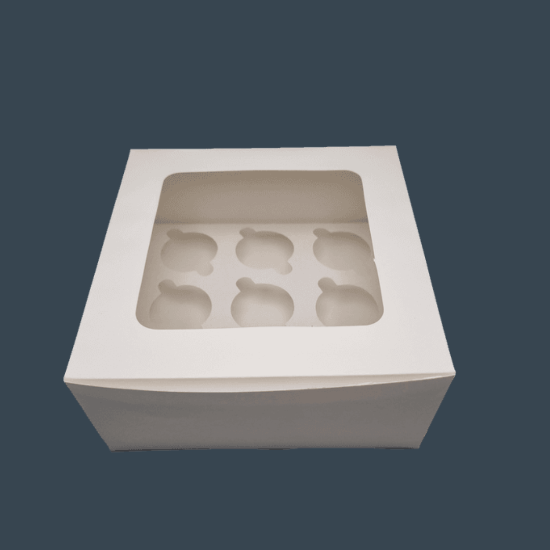 9 Cupcake Box - with Window